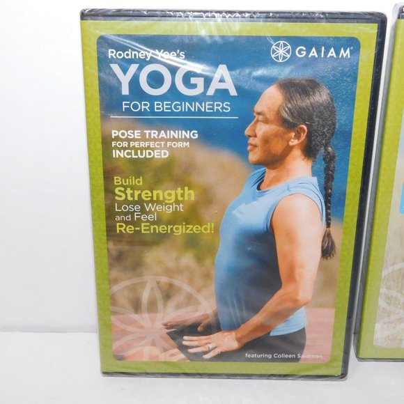 Set of 2  GAIAM Rodney Yee Yoga DVD - NEW SEALED - Picture 3 of 6